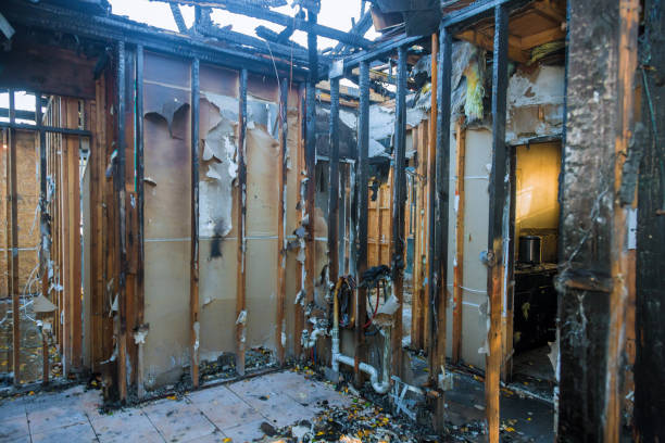 Professional Emergency Fire Cleanup technician working in Immokalee, FL